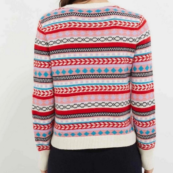 Chinti & Parker Wool Fair Isle Colorfull Sweater XS - Picture 3 of 9